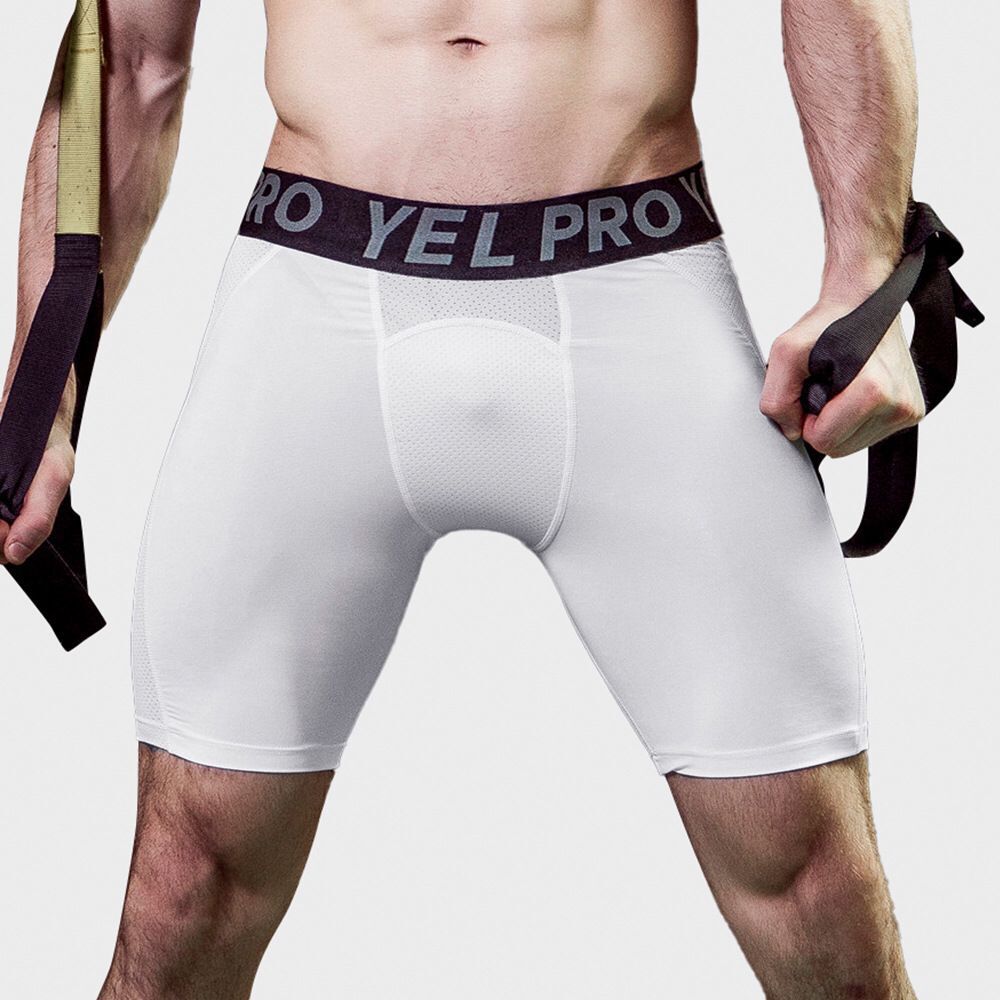 Men's Quick-Dry Stretch Mesh Sports Shorts