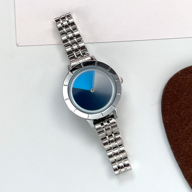 Gradient Dial Women's Quartz Watch