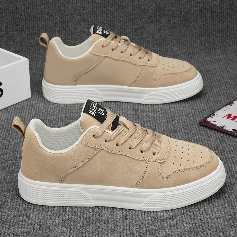 Plus Size Leather Board Shoes
