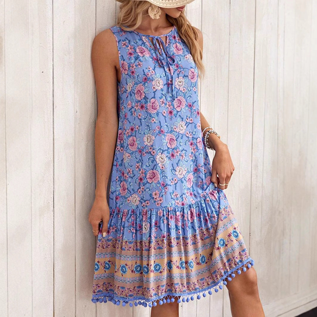 Bohemian Chic Rayon Dress