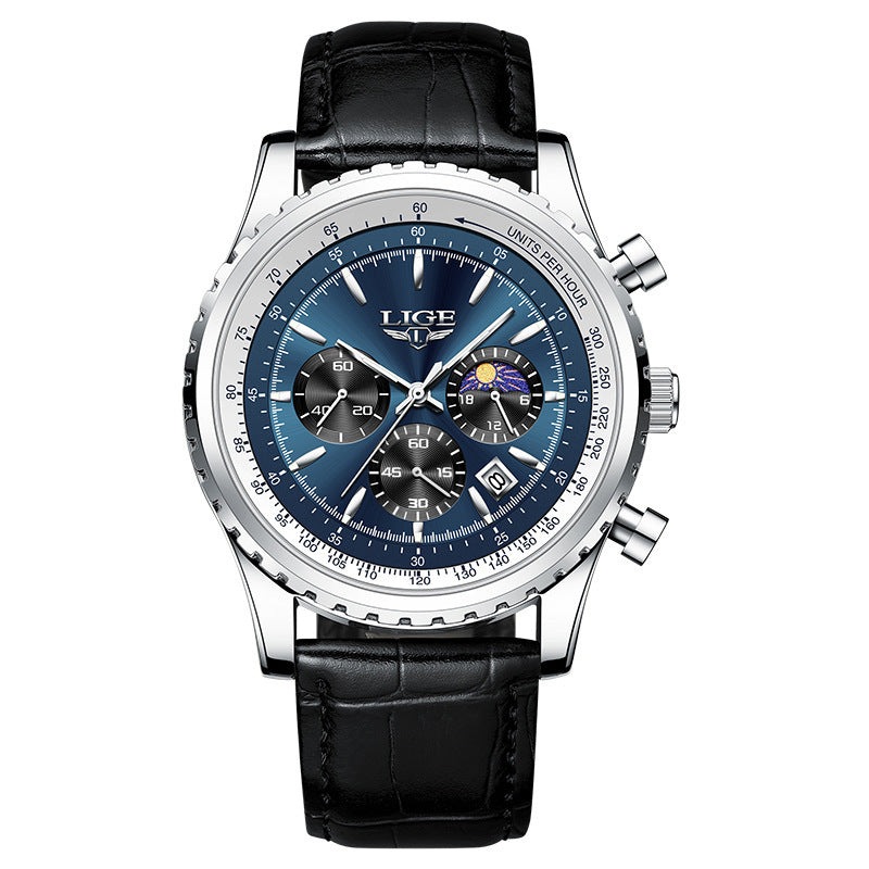 Men’s Multifunctional Waterproof Watch