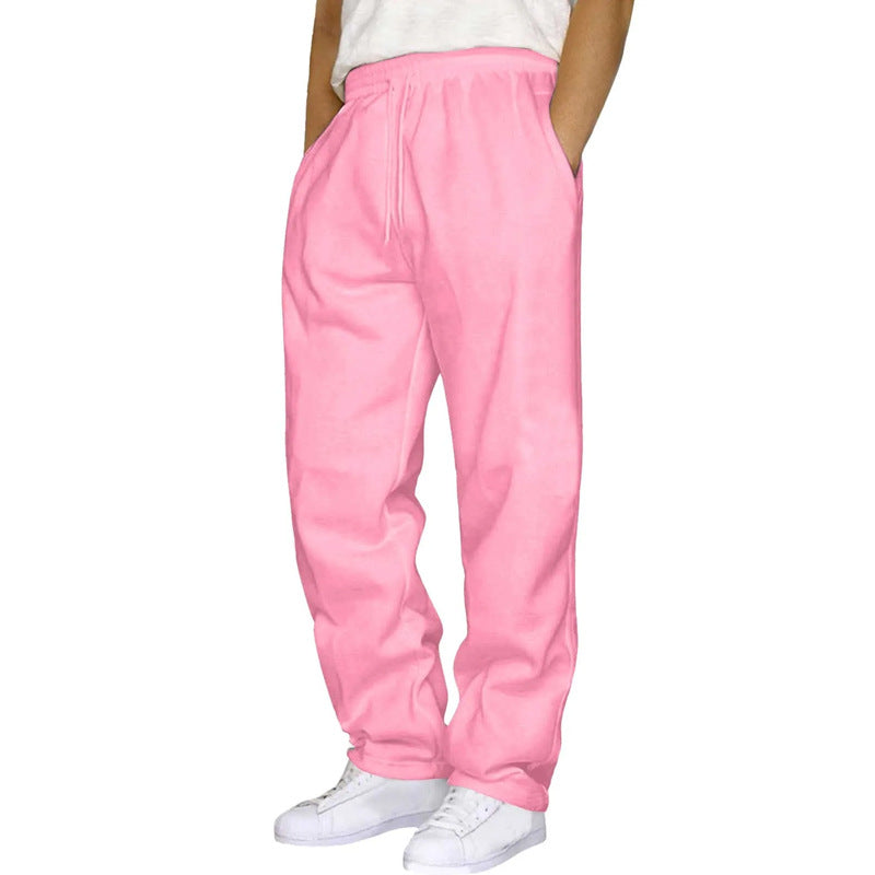 Unisex Fleece-Lined Thick Sweatpants