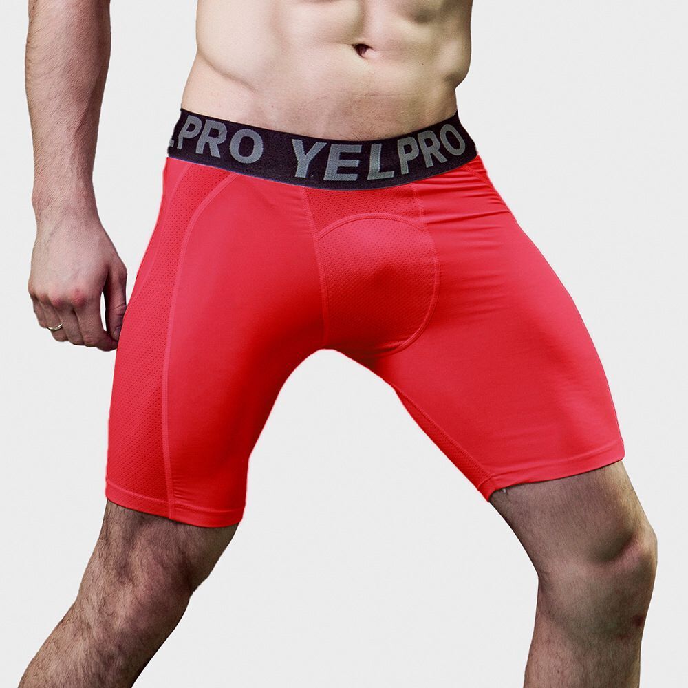 Men's Quick-Dry Stretch Mesh Sports Shorts