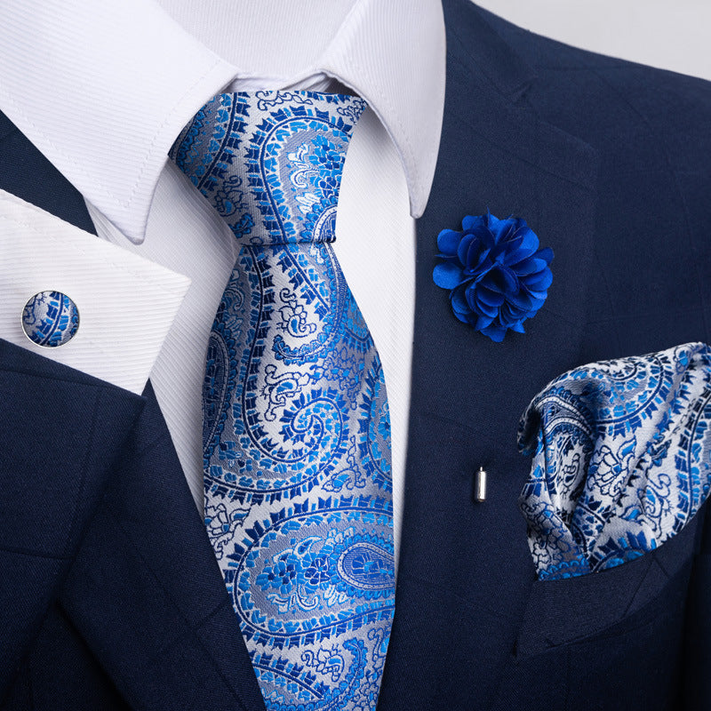 Men's Tie & Pocket Square Set