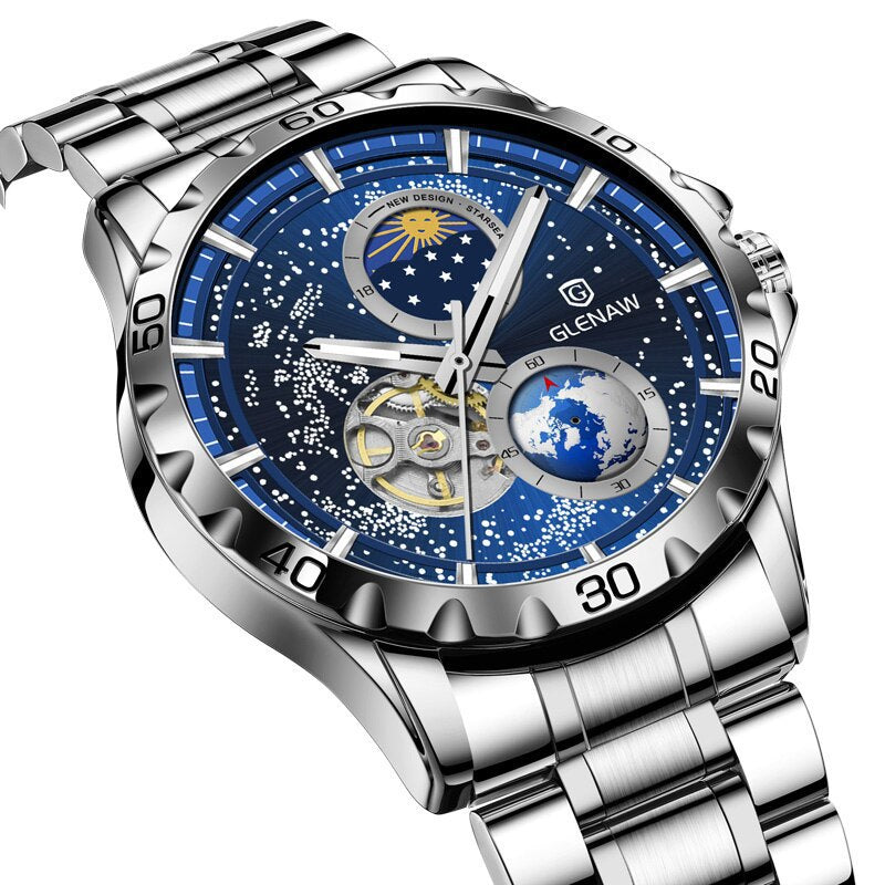 Men’s Stainless Steel Quartz Watch