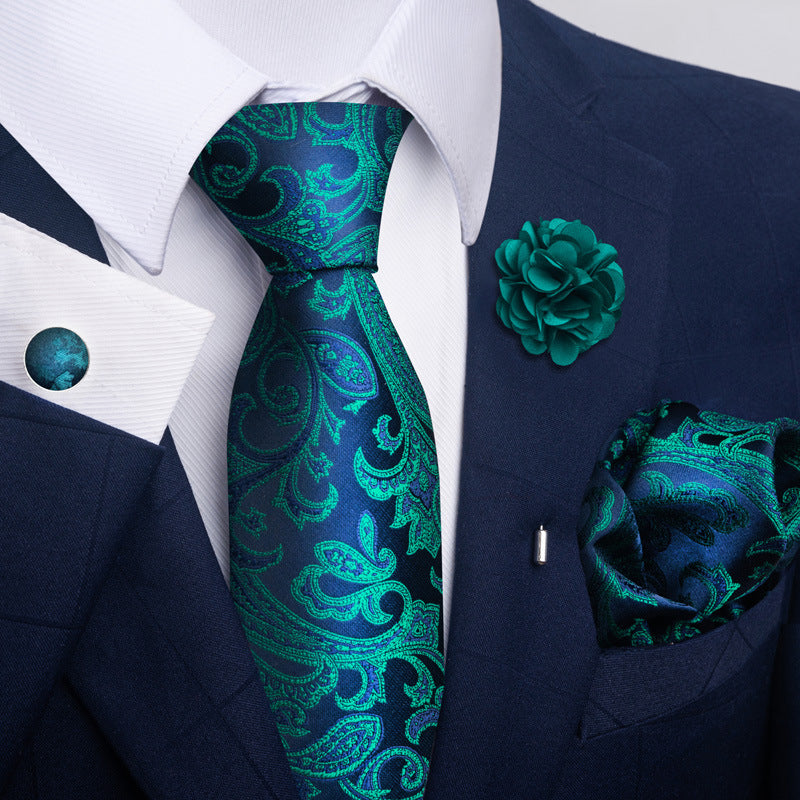 Men's Tie & Pocket Square Set