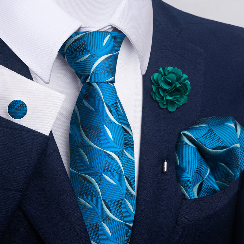 Men's Tie & Pocket Square Set