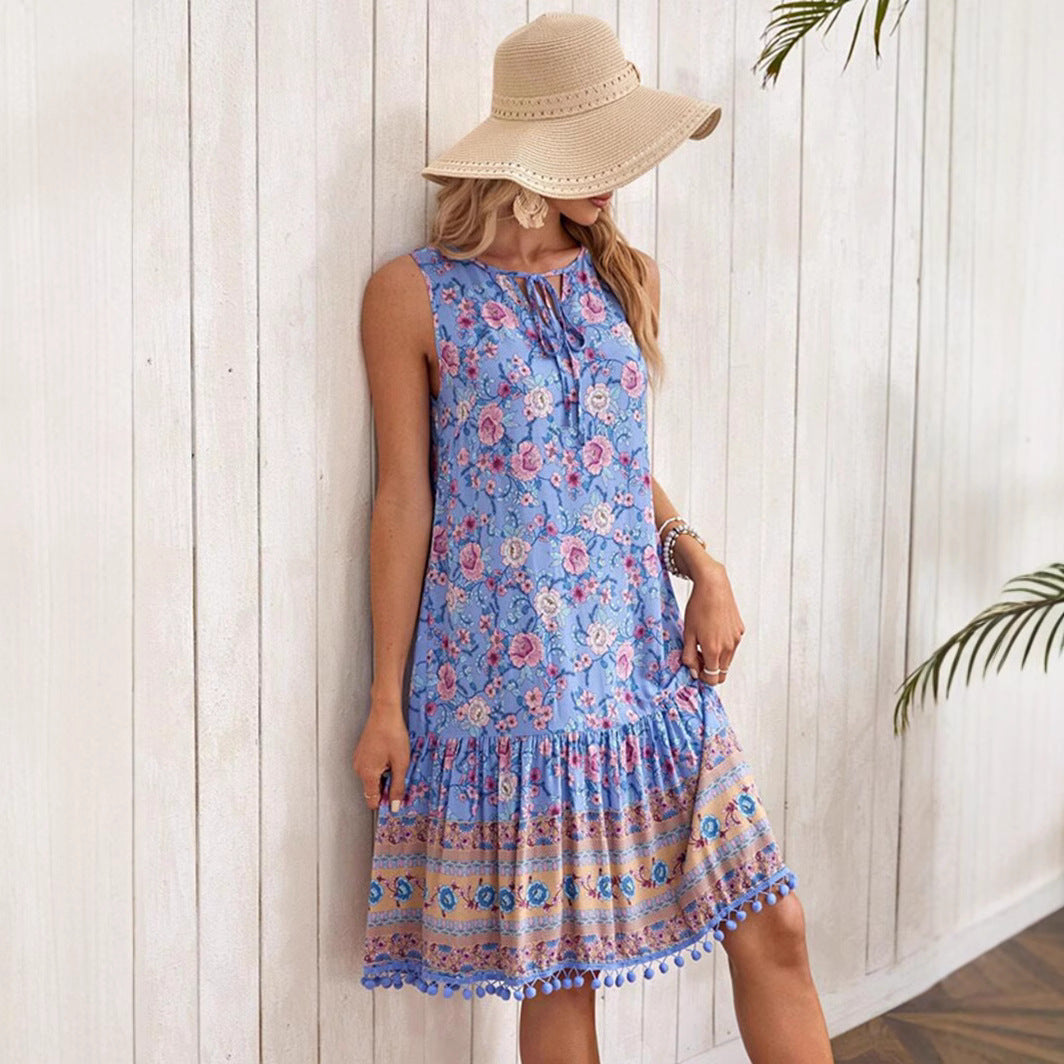 Bohemian Chic Rayon Dress
