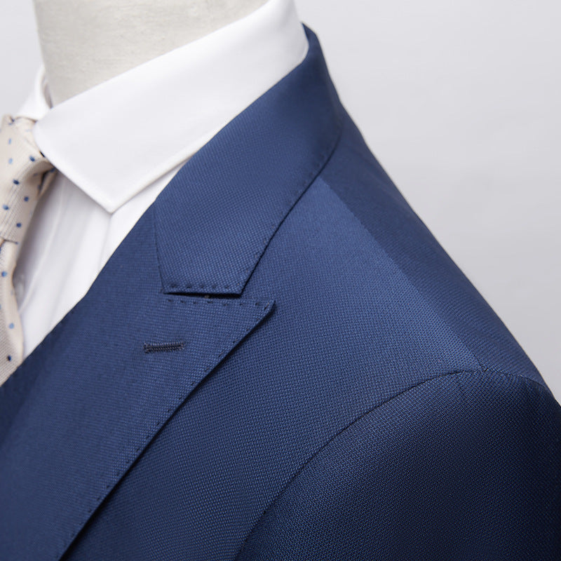 Elegant Slim Three-Piece Suit