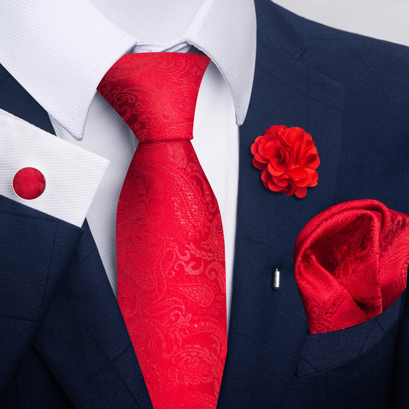 Men's Tie & Pocket Square Set