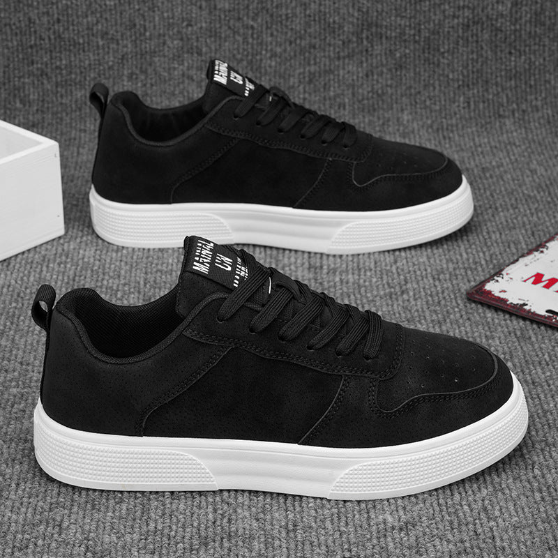 Plus Size Leather Board Shoes