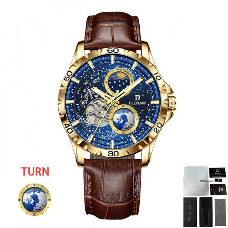 Men’s Stainless Steel Quartz Watch