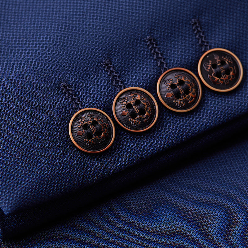 Elegant Slim Three-Piece Suit