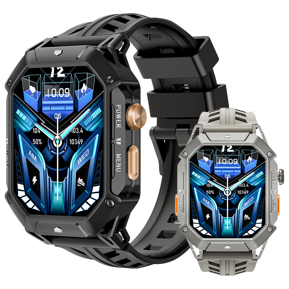Smartwatch Bluetooth Calling Voice Assistant Compass