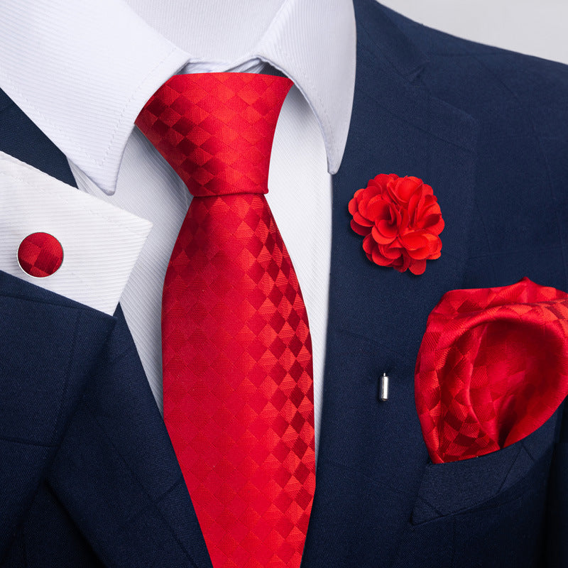 Men's Tie & Pocket Square Set