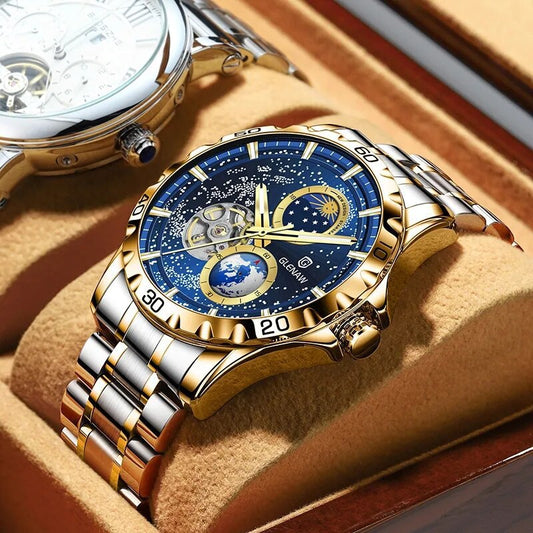 Men’s Stainless Steel Quartz Watch