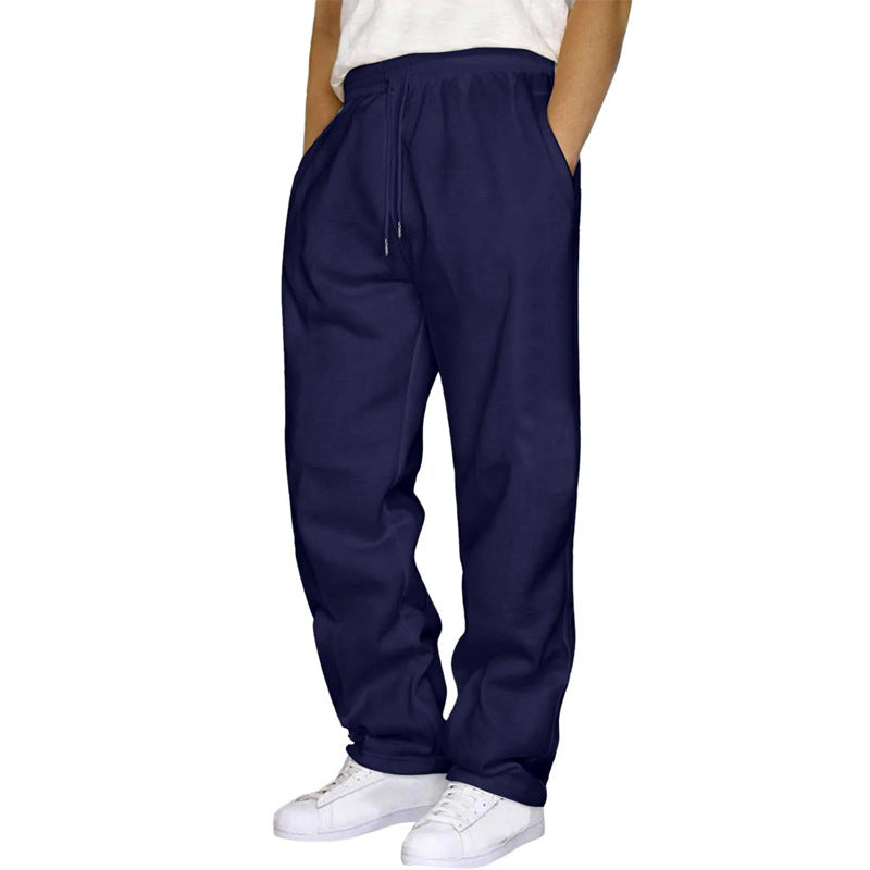 Unisex Fleece-Lined Thick Sweatpants