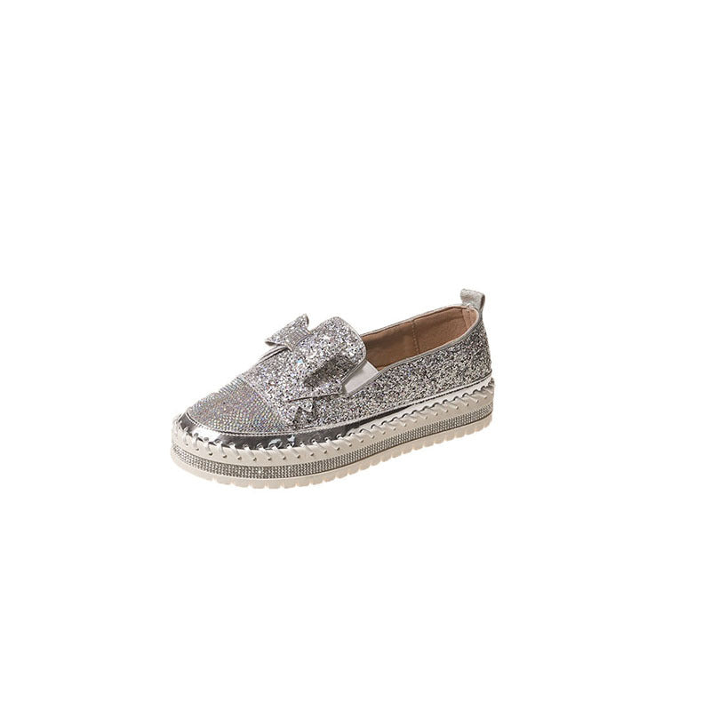 Women's Casual Bow Simple Sneakers