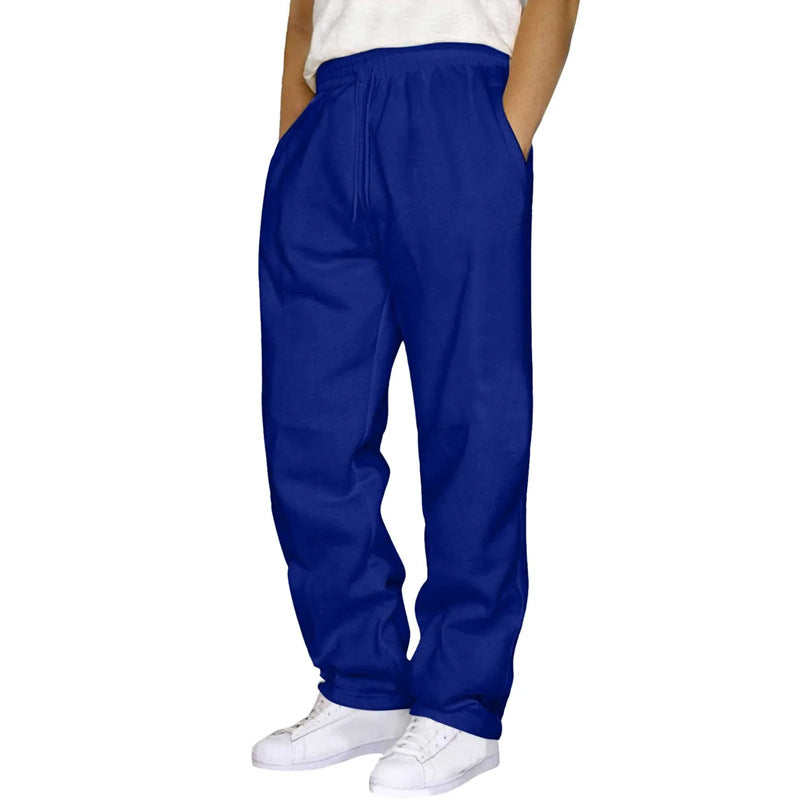 Unisex Fleece-Lined Thick Sweatpants
