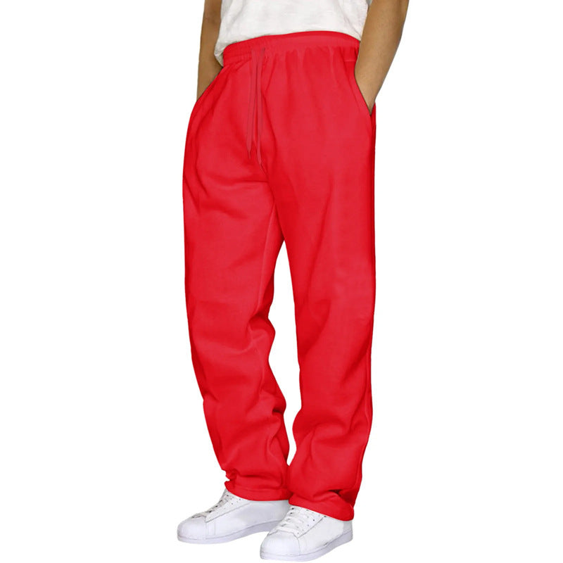 Unisex Fleece-Lined Thick Sweatpants