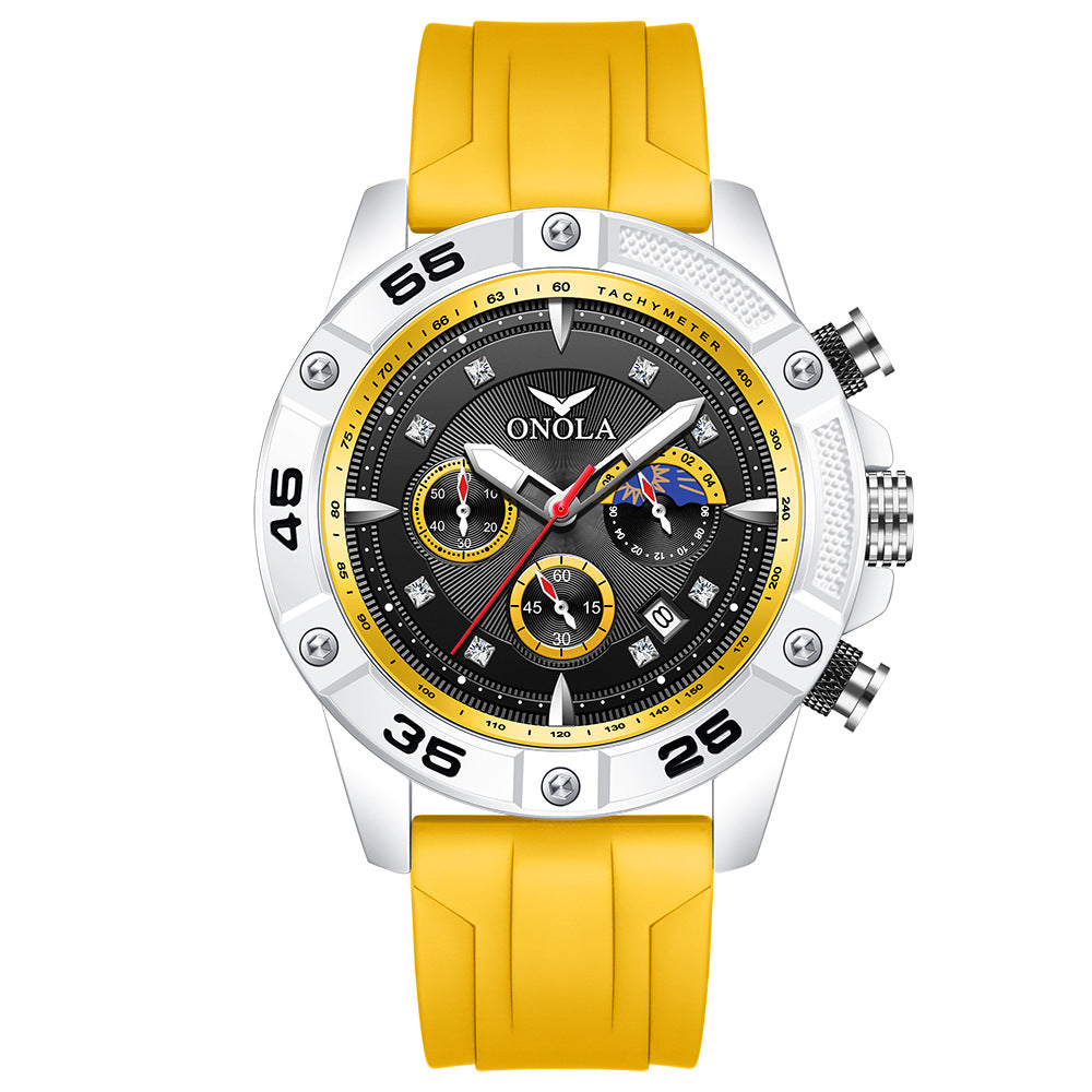 Multifunctional Waterproof Quartz Watch