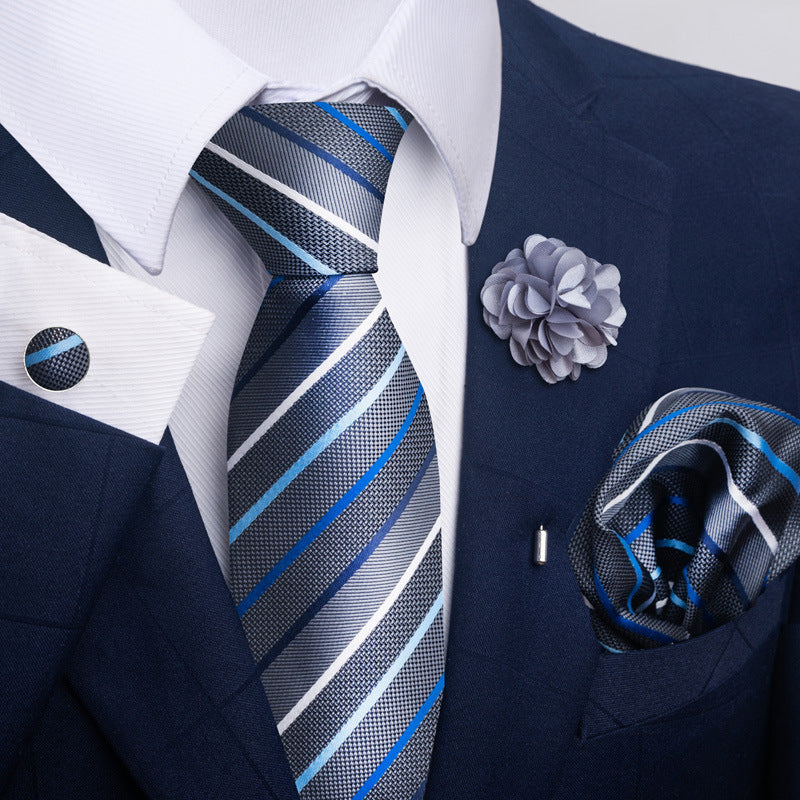 Men's Tie & Pocket Square Set