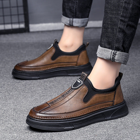 Solid Color Men’s Daily Travel Shoes