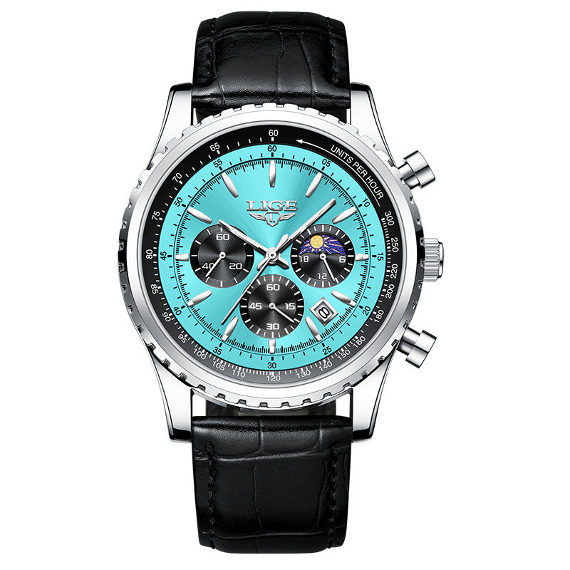 Men’s Multifunctional Waterproof Watch