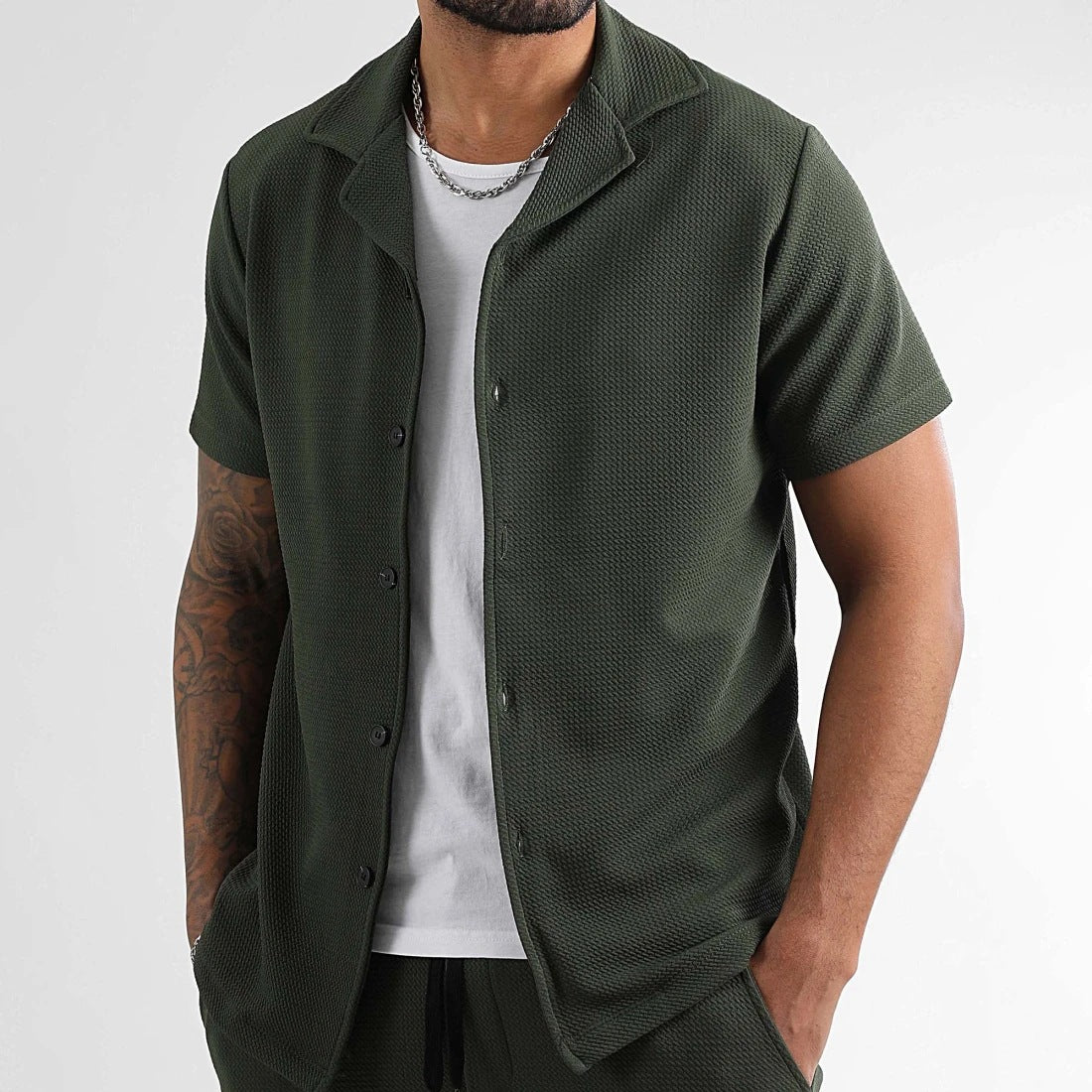 Men's Summer Short Sleeve Shirt