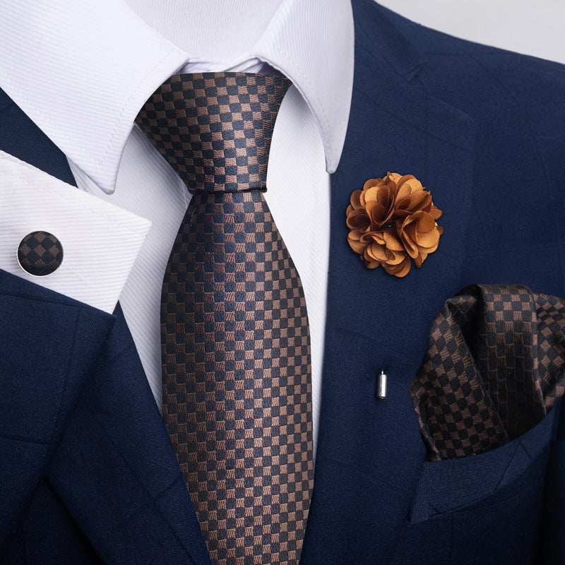 Men's Tie & Pocket Square Set