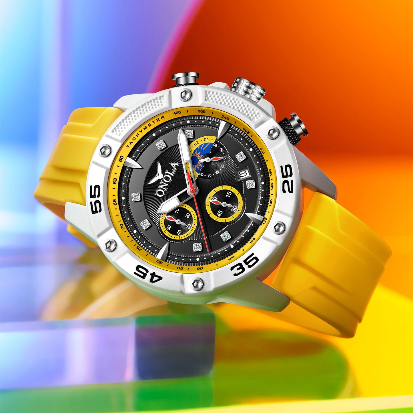 Multifunctional Waterproof Quartz Watch