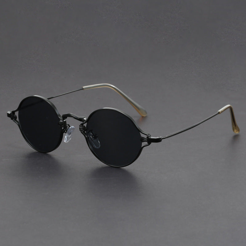 Retro American Style Round Sunglasses
