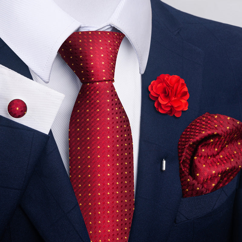 Men's Tie & Pocket Square Set