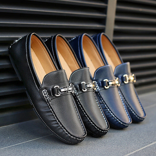 Genuine Leather Breathable Men's Loafers
