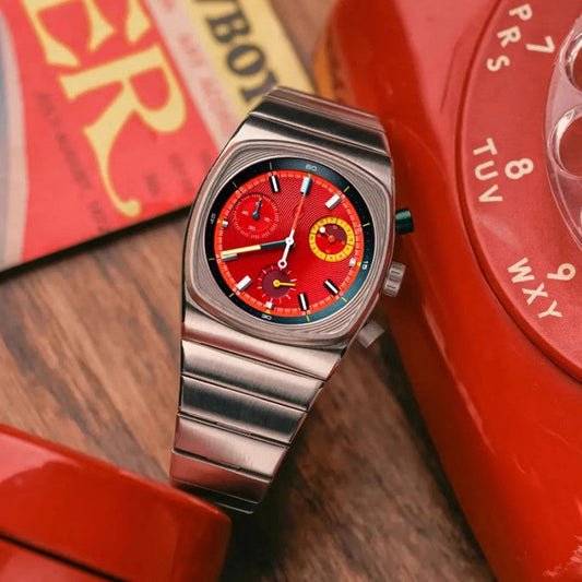 Men’s Six-Hand Mechanical Watch