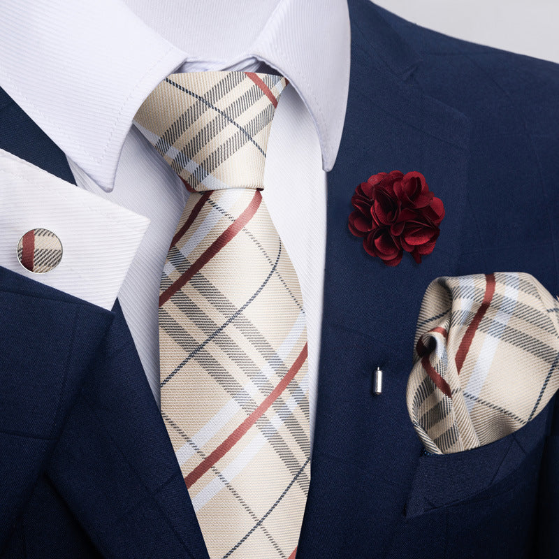 Men's Tie & Pocket Square Set