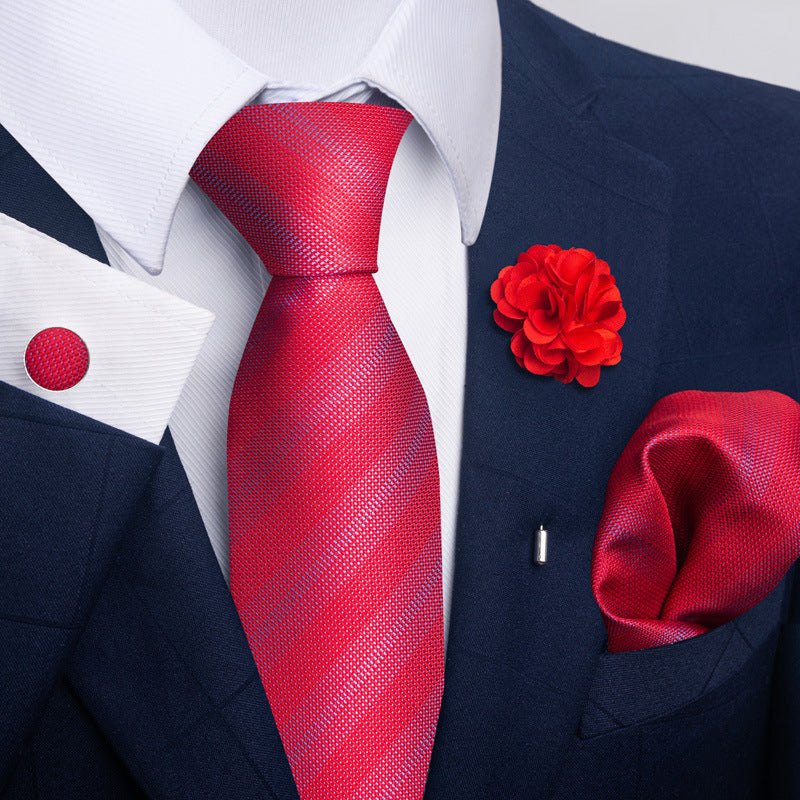 Men's Tie & Pocket Square Set