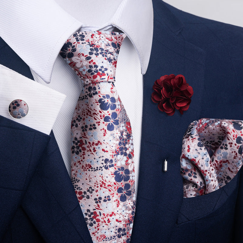 Men's Tie & Pocket Square Set