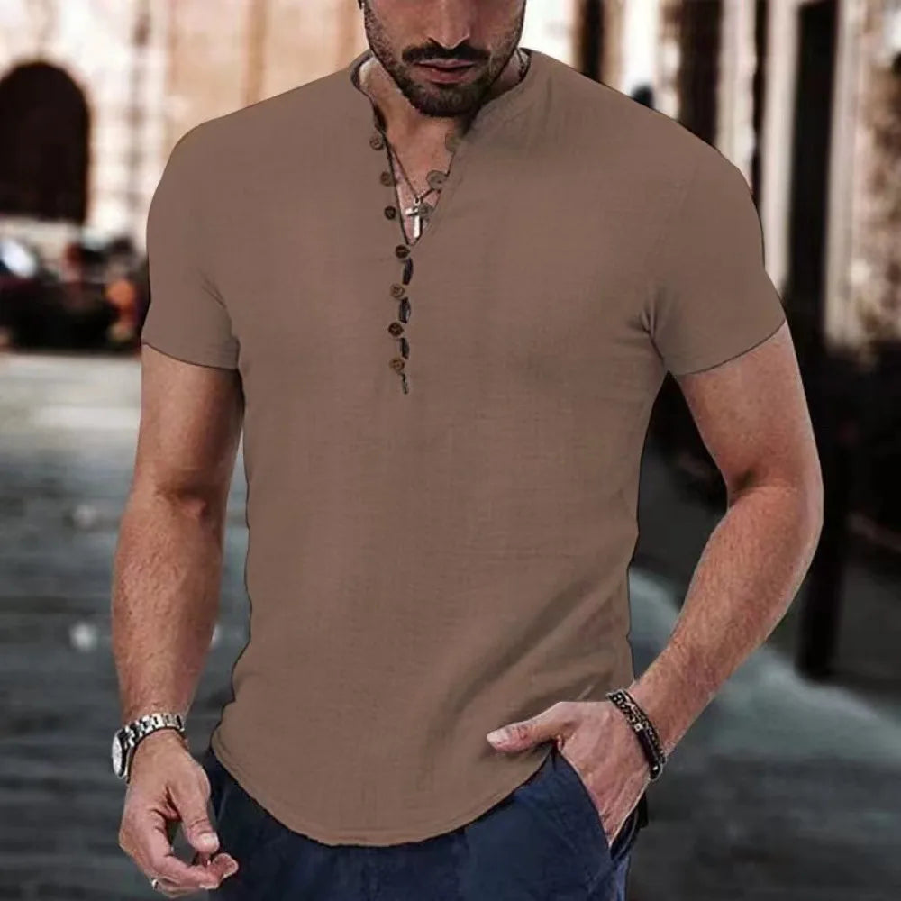 Casual V-Neck Shirt