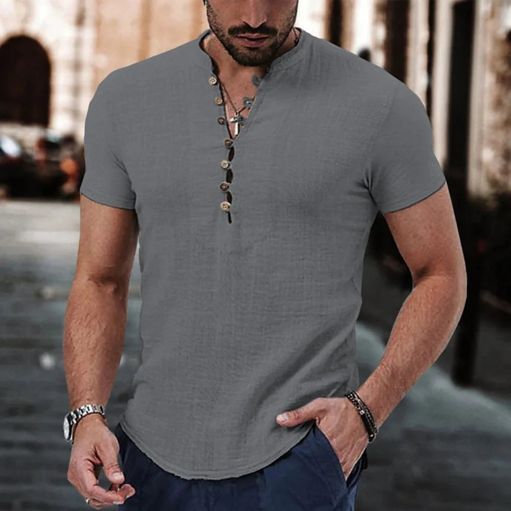 Casual V-Neck Shirt