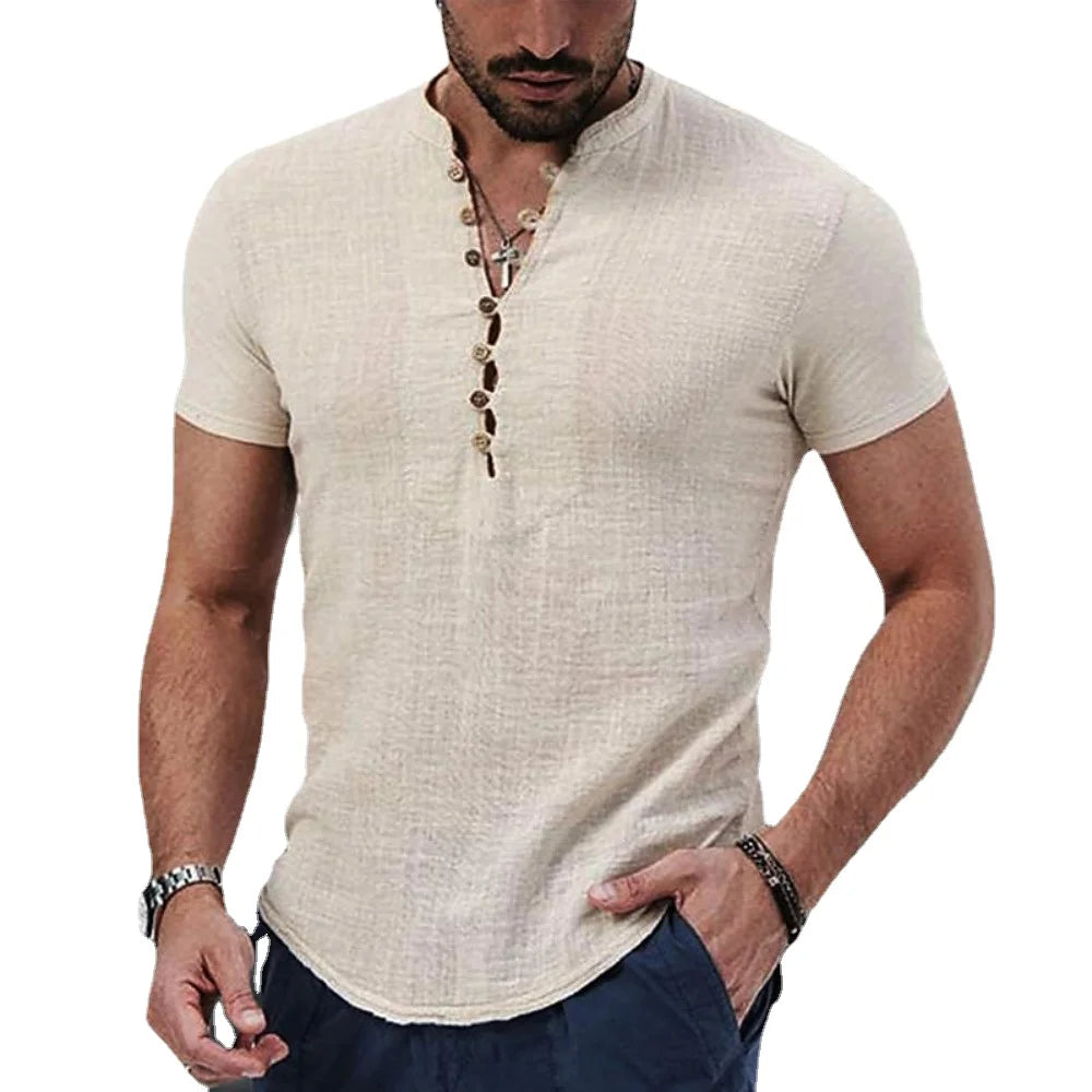 Casual V-Neck Shirt