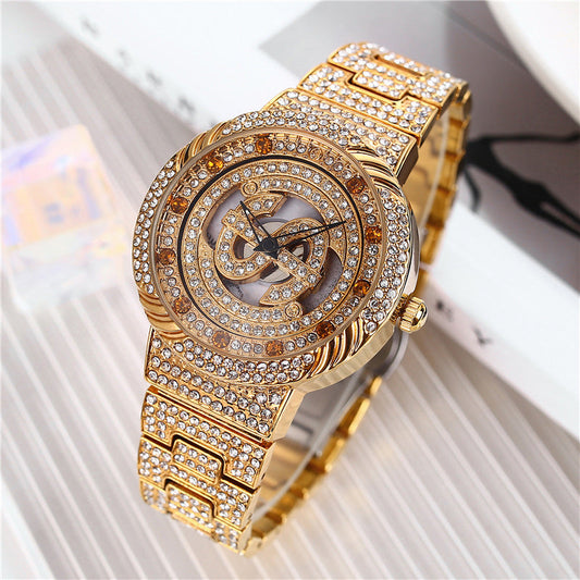Colorful Rotating Waterproof Women's Watch
