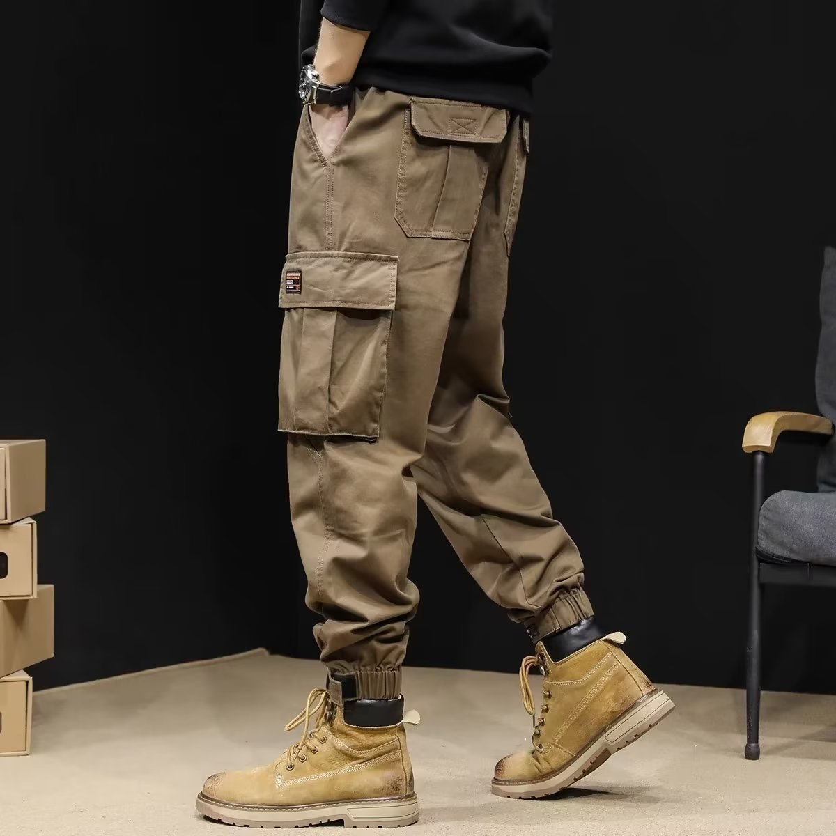 Men's Spring Summer Plus Size Pants