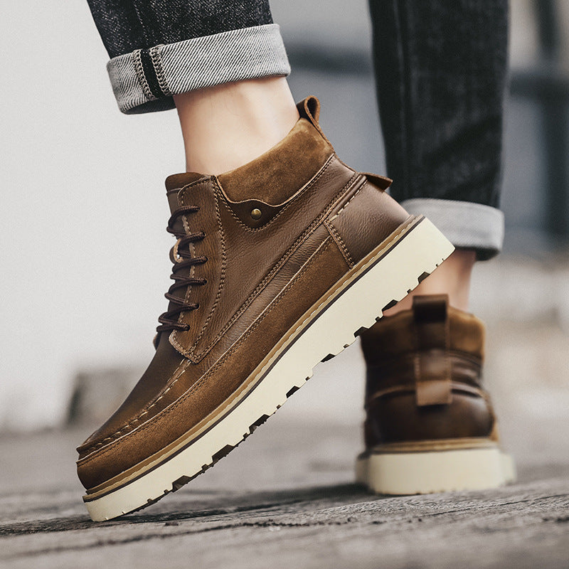 Retro Platform Short Martin Boots