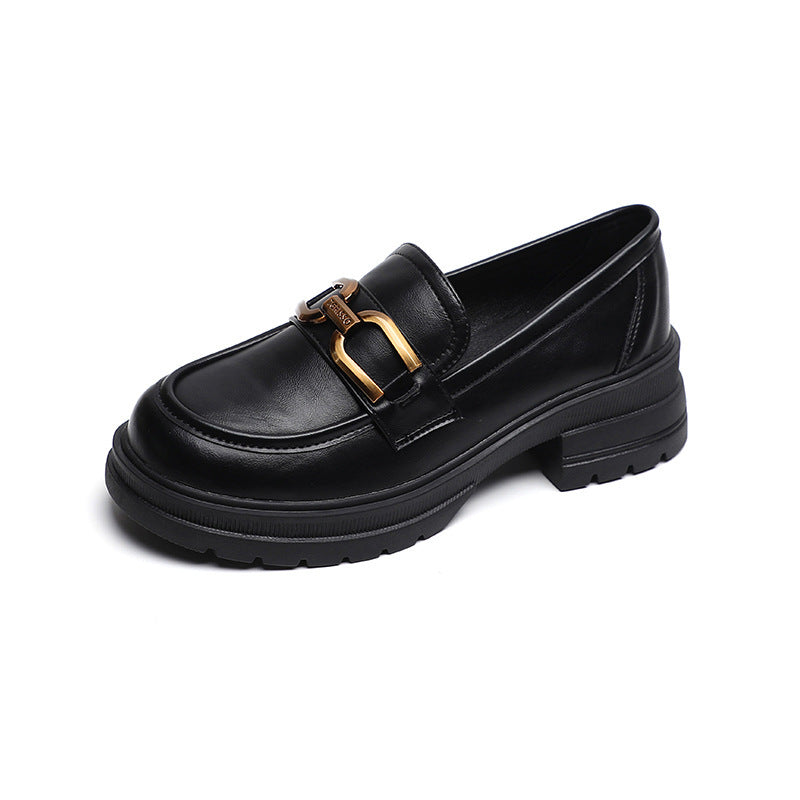 Women’s Thick Heel Soft Pumps