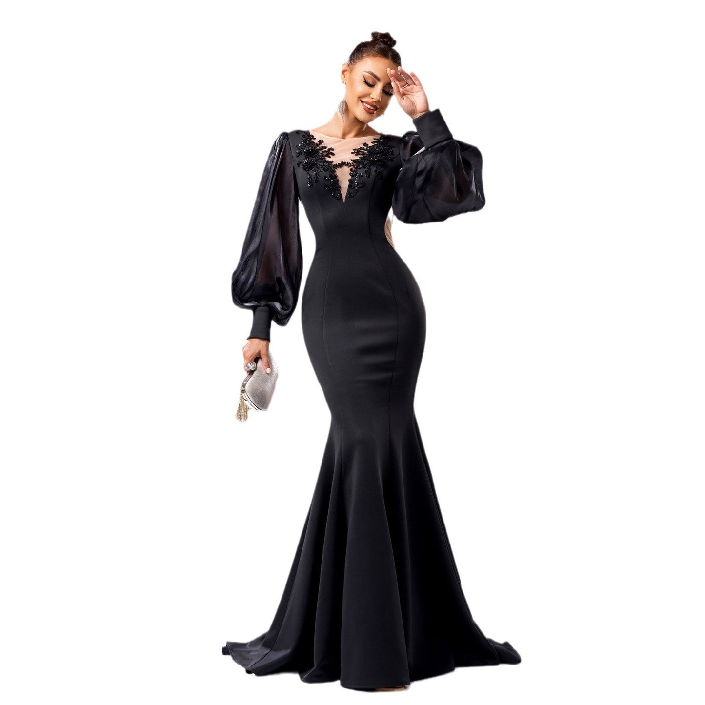 Elegant Fishtail Sheath Dress