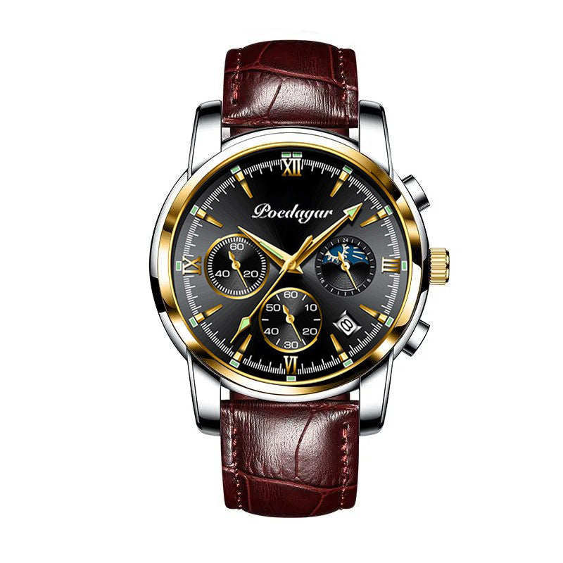 Men's Luminous Waterproof Quartz Watch
