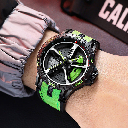 Men’s 3D Hollow Wheel Watch