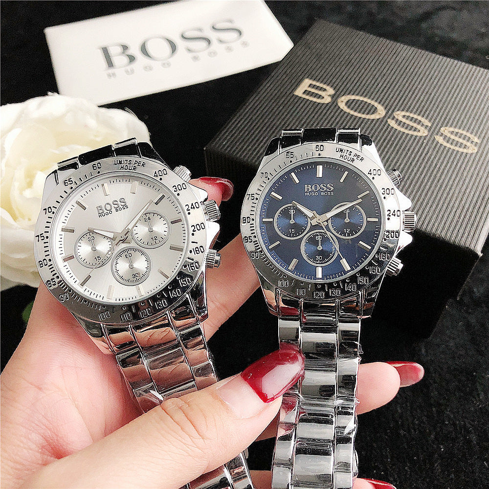 Steel Alloy Fashion Quartz BOSS Watch