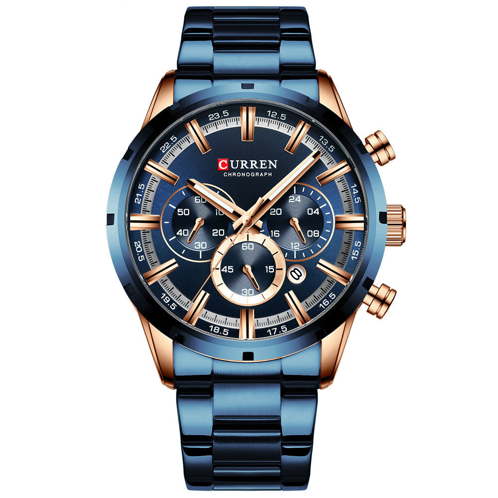 Waterproof Six-hand Business Watch